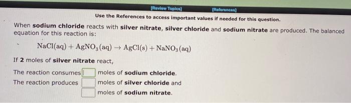 Use The References To Access Important Values If Needed For This Question When Magnesium Nitride Reacts With Water Mag 2