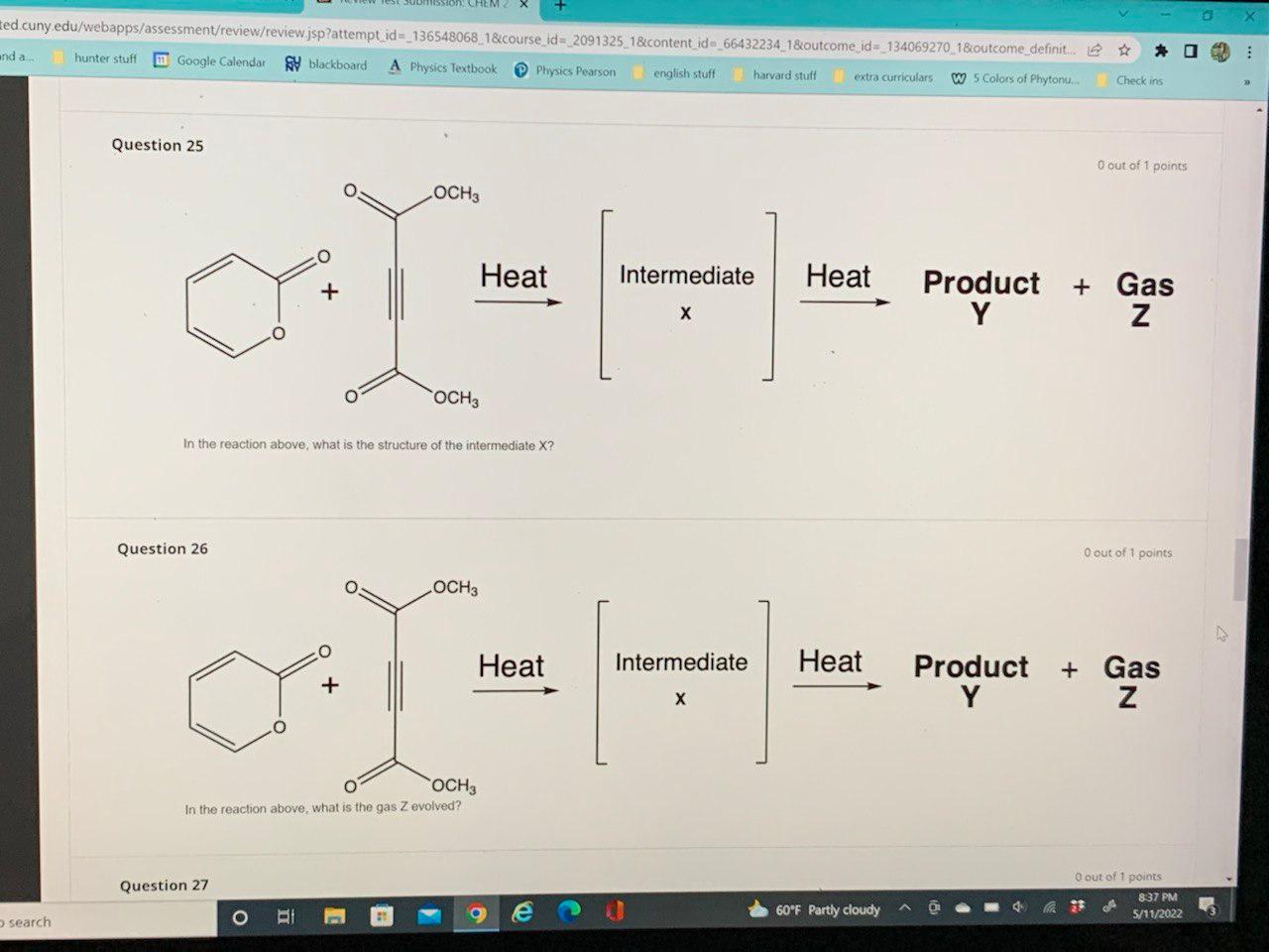 Suomussion Chem Eed Cuny Edu Webapps Assessment Review Review Jsp Attempt Id 136548068 1 Course Id 2091325 18 Content 1