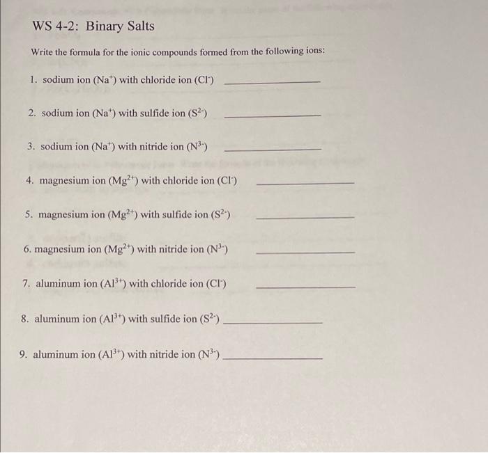 Ws 4 1 Isotopic Notation Atoms And Lons Fill In The Blanks Isotopic Notation Must Include The Symbol Atomic Number 2