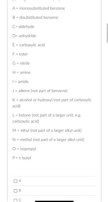 Draw The Structure Of The Compound Whose Data Is Shown Below Then Select All Functional Groups In The Correct Structure 4