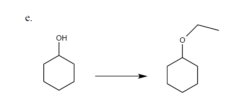 Show How You Would Accomplish The Following Synthetic Conversions 9 What Is Are The Major Organic Product S For Each O 1