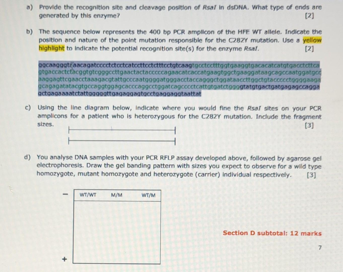 Answer Question 3 2