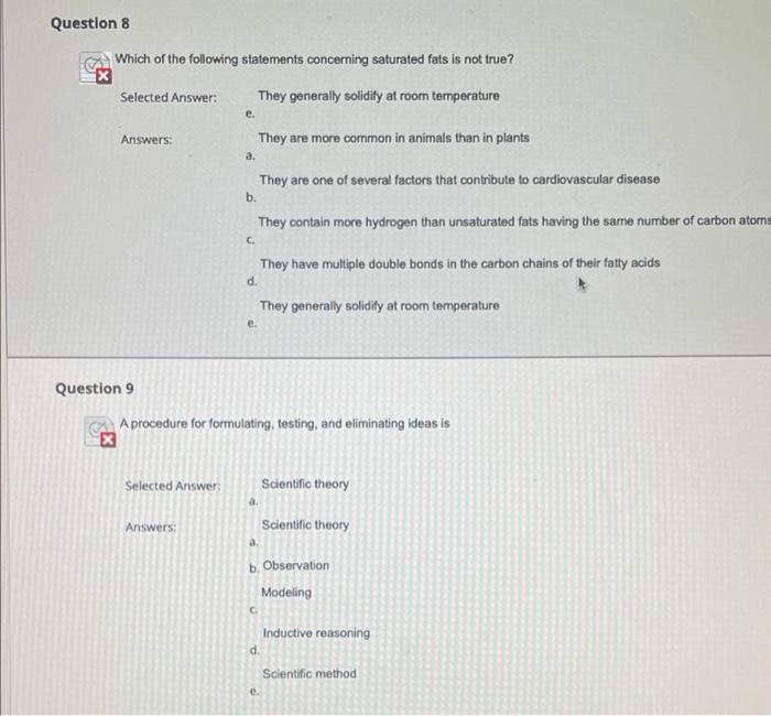 Question 6 Which Of The Following Is Present In Both Dna And Rna 1x Selected Answer C None Of These Answers A Phosp 2