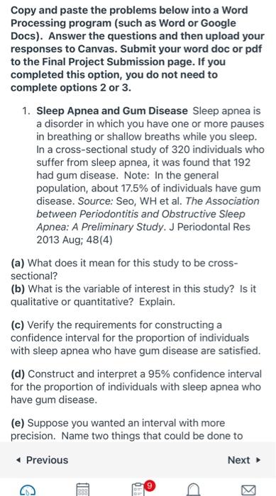 Copy And Paste The Problems Below Into A Word Processing Program Such As Word Or Google Docs Answer The Questions And 1