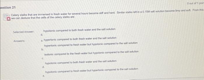 Question 16 The Oxygen Produced By Plants Comes From Selected Answer A Nadph Electrons Answers A Nadph Electrons B 2