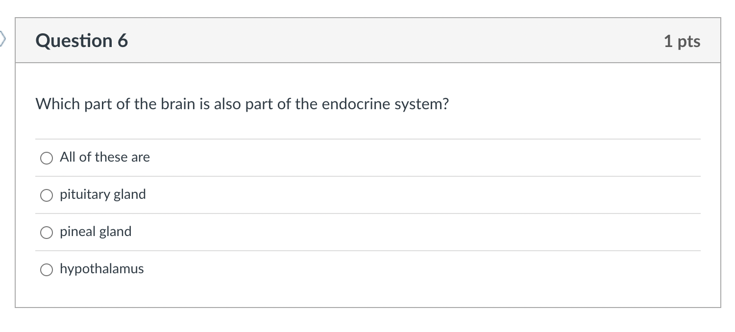 Question 1 1 Pts The Pancreas Adrenal Glands And Kidneys Located In The Abdominopelvic Cavity And Are An Example Of A 2
