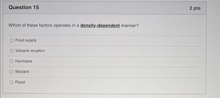 D Question 13 2 Pts In Going From One Trophic Level To The Next Higher Level The Amount Of Organisms Increases The Amou 2