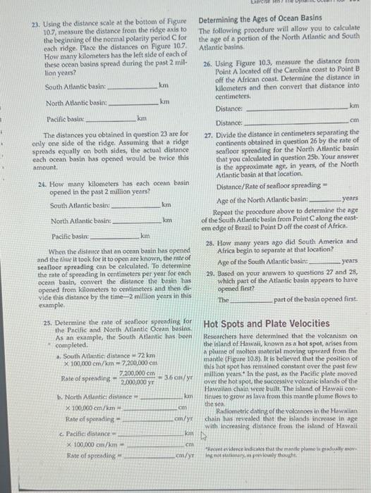Exercise 10 The Dynamic Ocean Floor An Gaea Objectives Completion Of This Exercise Will Prepare You To A List And Expla 7