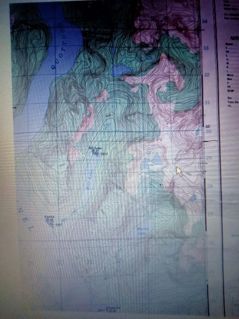 Use The Topo Map With Bill Lake Delineate The Watershed For Bill Lake First Find All The Creeks Associated With This Lak 1
