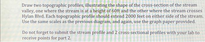 Part 2 Locate Lemon Creek On Your Map Of Arthur Kill Ask If You Can T Find It Draw A Stream Profile Showing The Alti 2