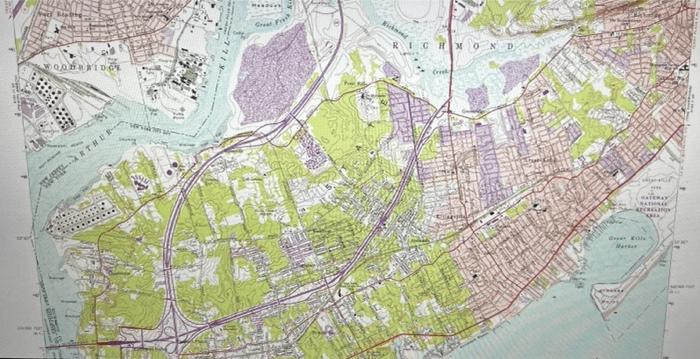 Part 2 Locate Lemon Creek On Your Map Of Arthur Kill Ask If You Can T Find It Draw A Stream Profile Showing The Alt 4