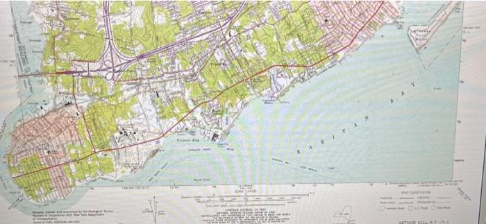 Part 2 Locate Lemon Creek On Your Map Of Arthur Kill Ask If You Can T Find It Draw A Stream Profile Showing The Alt 5
