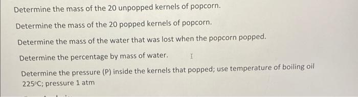 Reading Items Measurments Gml 8 2ml 8 2 6 2 2ml 6ml Water Water Kernals Volume Of Unpoped Popcorn Kernels 2s0ml Rou 2
