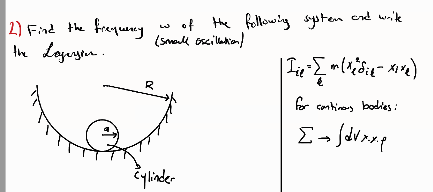 Small Oscillations Rigid Bodies Classical Mechanics 1