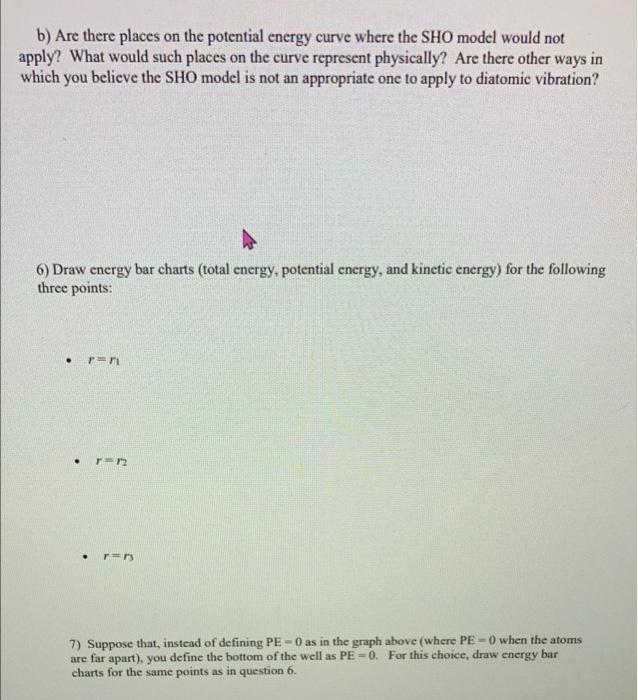 Physicists And Physical Chemists Claim That We Can Model The Vibration Of Diatomic Molecules As That Of A Simple Harmoni 4