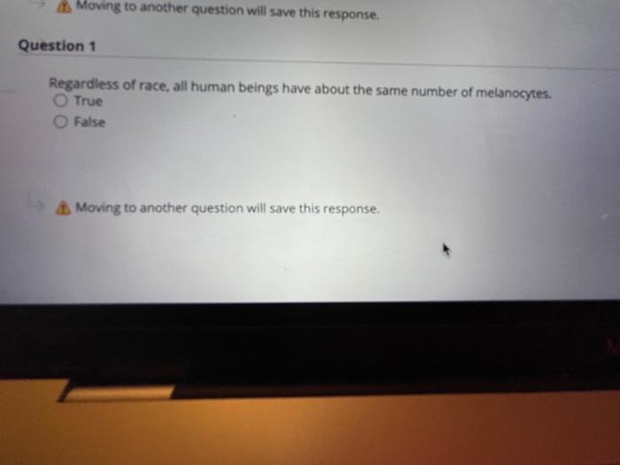 Moving To Another Question Will Save This Response Question 1 Regardless Of Race All Human Beings Have About The Same 1