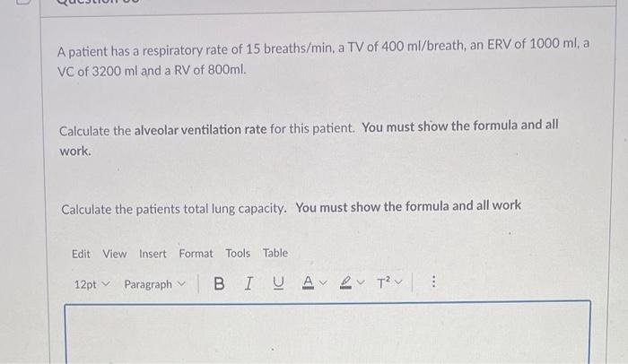 Label The Following Diagram Do Not Abbreviate You Must Include If It Is A Volume Or A Capacity In Your Answer 6000 5000 2