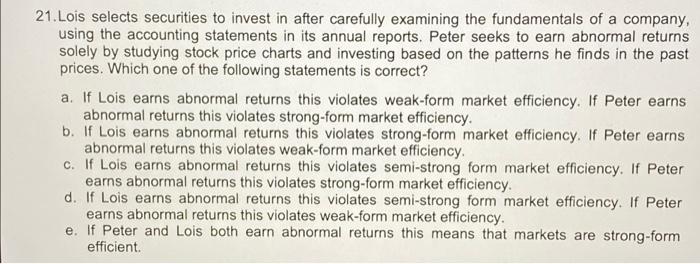21 Lois Selects Securities To Invest In After Carefully Examining The Fundamentals Of A Company Using The Accounting S 1