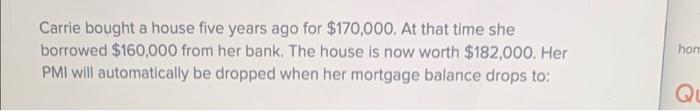 If You Have A 204 000 30 Year 5 Percent Mortgage How Much Of Your First Monthly Payment Of 1 096 5 Would Go Toward 2