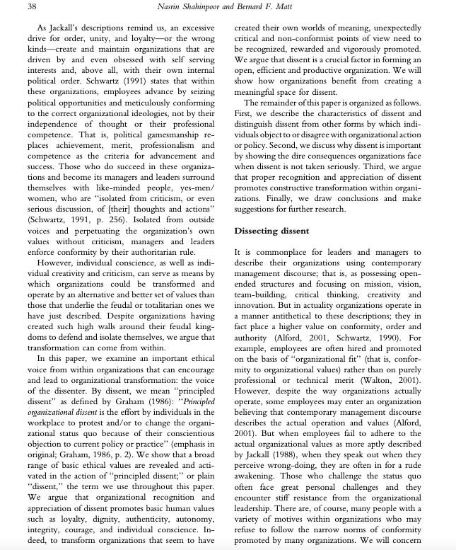In The Context Of Large Organizations Where Professionals Work What Could Be Done In Order To Make It Possible For Prof 2