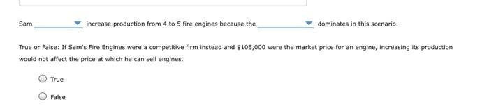 27 22 2 The Components Of Marginal Revenue Sam S Fire Engines Is The Sole Seller Of Fire Engines In The Fictional Count 2