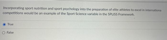 Incorporating Sport Nutrition And Sport Psychology Into The Preparation Of Elite Athletes To Excel In Internationa Compe 1