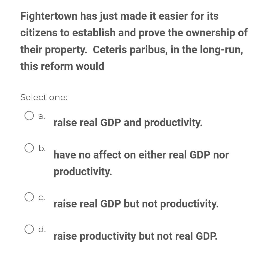 Fightertown Has Just Made It Easier For Its Citizens To Establish And Prove The Ownership Of Their Property Ceteris Par 1