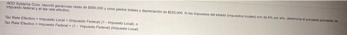 Add Systems Comp Report Cartas De 100 000 Y Nos Gastos Totales Y Dereccion De 225 000 Setios Del Estado Impuestos Loc 1