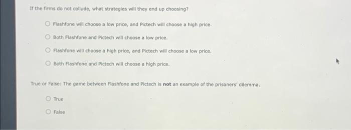 6 Using A Payoff Matrix To Determine The Equilibrium Outcome Suppose There Are Only Two Firms That Sell Smartphones Fl 2