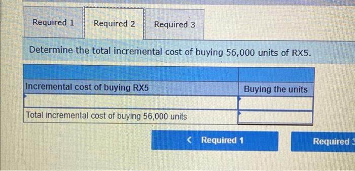 Haver Company Currently Produces Component Rx5 For Its Sole Product The Current Cost Per Unit To Manufacture The Requir 3