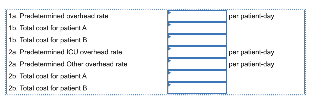 Mccullough Hospital Uses A Job Order Costing System To Assign Costs To Its Patients Its Direct Materials Include A Vari 1
