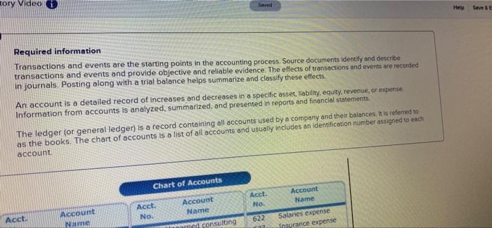 Knowledge Check 01 Which Of The Following Statements Are True About The Chart Of Accounts You May Select More Than One 2