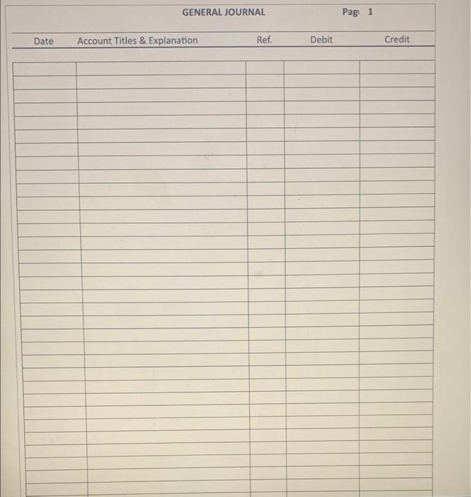 1 60 Points Prepare Journal Entries For The Transactions For Gordon Co For The Month Of July 2021 72 Barry Gordon In 2