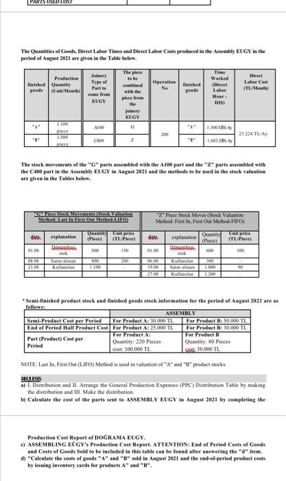 Cost Accounting Term Hours A And B Products Are Produced In The Mobsan Furniture Manufacturing Facility And The Pro 2