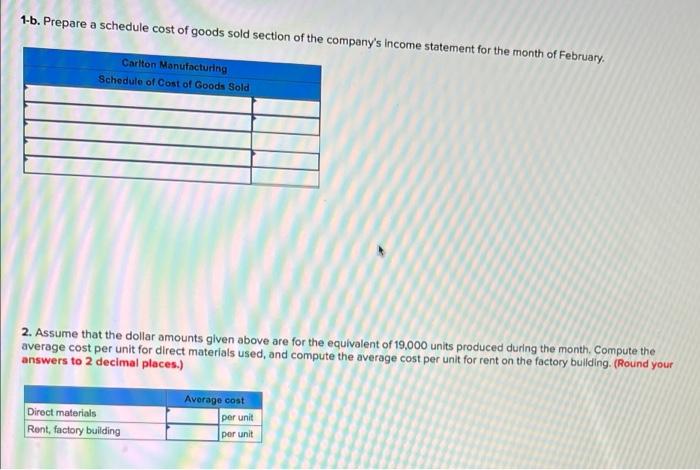 Problem 2 24 Schedule Of Cost Of Goods Manufactured Income Statement Cost Behaviour Lo1 Lo2 Lo3 Lo4 Los Carlton 3