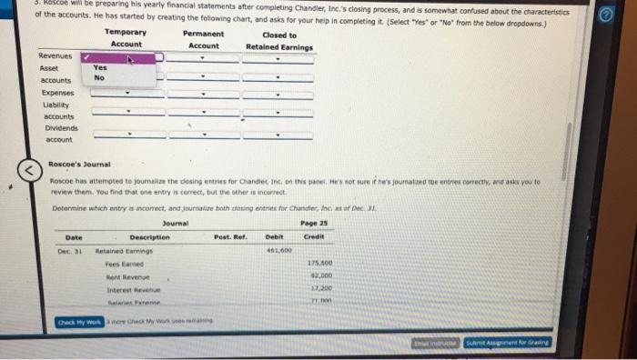Mastery Problem The Accounting Oydie Chandler Inc Chandler Inc Is Owned By Roscoe Chandler And Provides Appraisal Se 3
