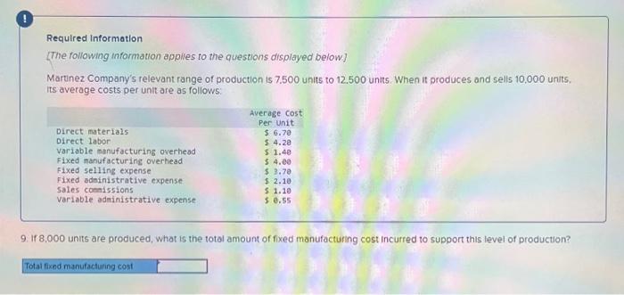 Foundational 15 Saved Required Information The Following Information Applies To The Questions Displayed Below Martin 6