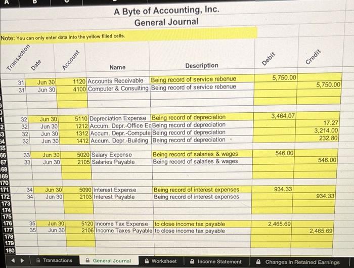 12 A B Number Name 2 1110 Cash 3 1120 Accounts Receivable 1130 Prepaid Insurance 5 1140 Prepaid Rent 6 1150 Office Suppl 19