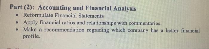 I Only Need The Reformulation From 2017 To 2021 And Only Couple Of Ratios Are Okay 3