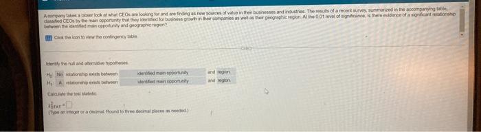 A Company To Look At What Ceos Booking For And Are Now Sources Of Value In Their Busines And Nutries The Results Of A R 1