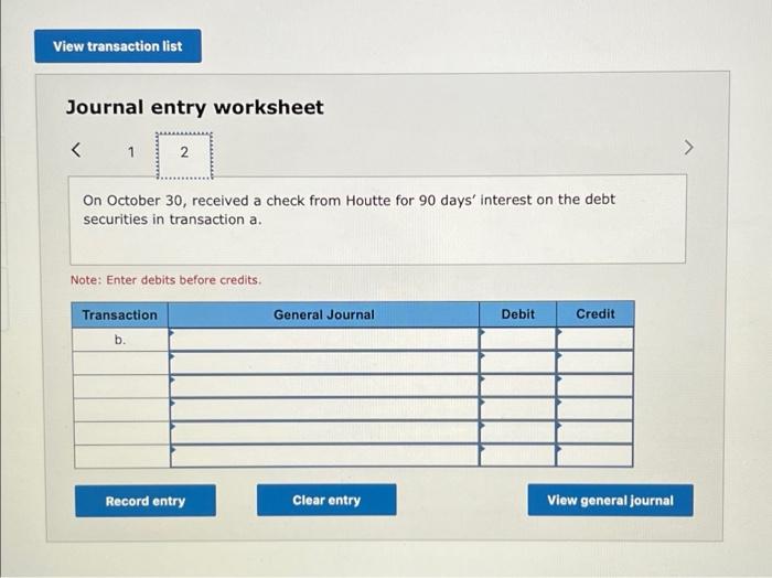 Exercise 15 5 Algo Accounting For Available For Sale Debt Securities Lo P3 Prepare Krum Company S Journal Entries To R 2