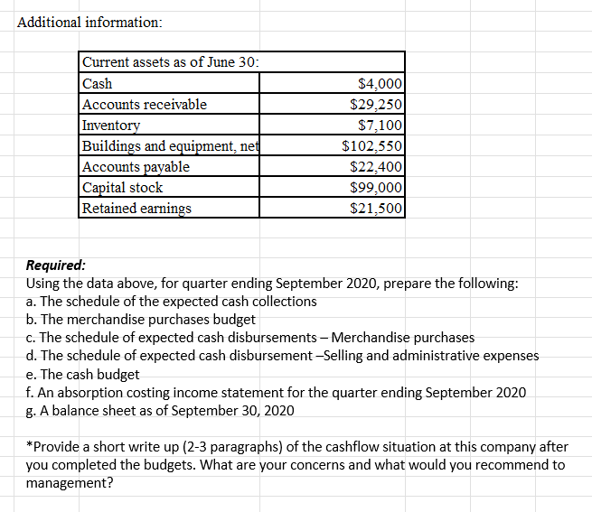 Please Answer The Questions And Put The Correct Data Into A Table That Matches Please When Posting Your Answers Make A 2