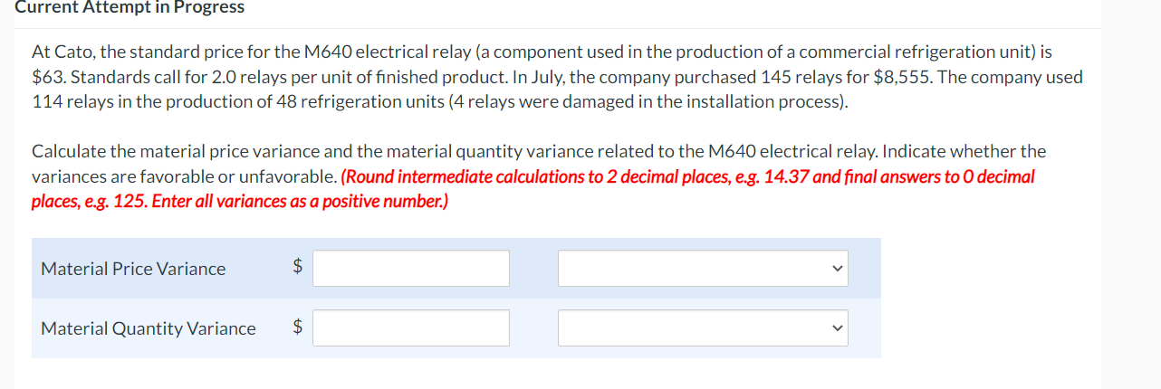 Current Attempt In Progress At Cato The Standard Price For The M640 Electrical Relay A Component Used In The Productio 1