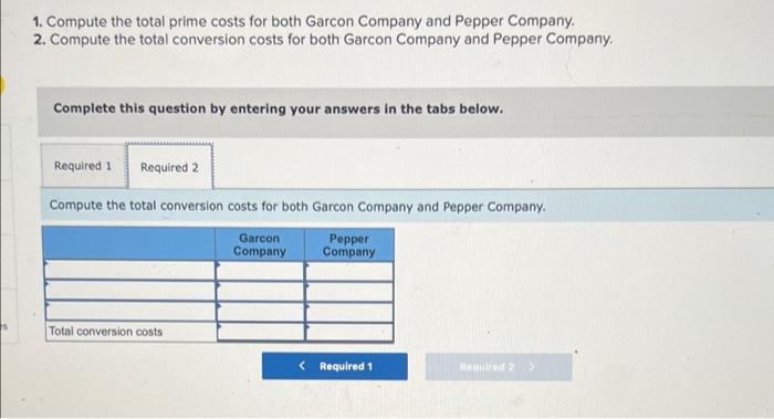 Required Information The Following Information Applies To The Questions Displayed Below The Following Data Is Provided 7