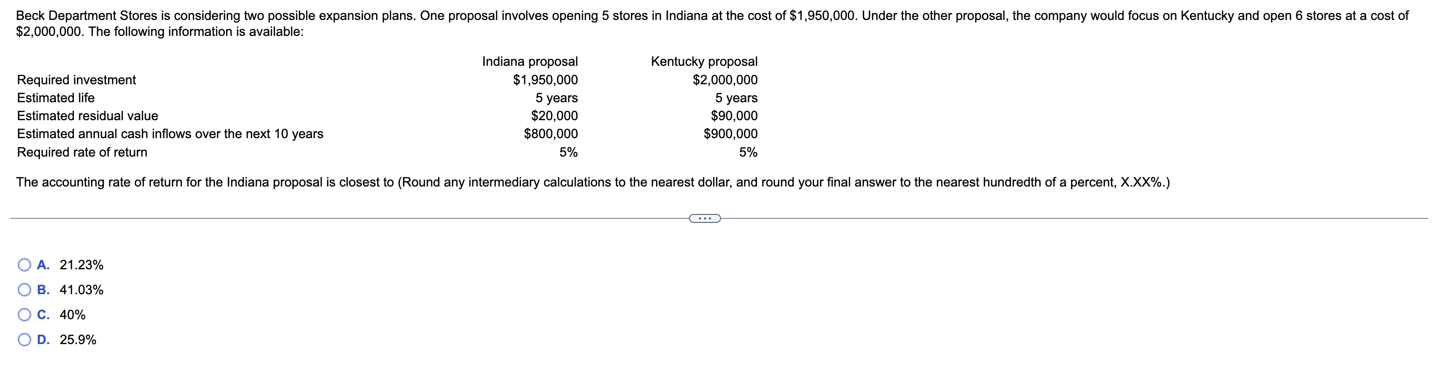Beck Department Stores Is Considering Two Possible Expansion Plans One Proposal Involves Opening 5 Stores In Indiana At 1