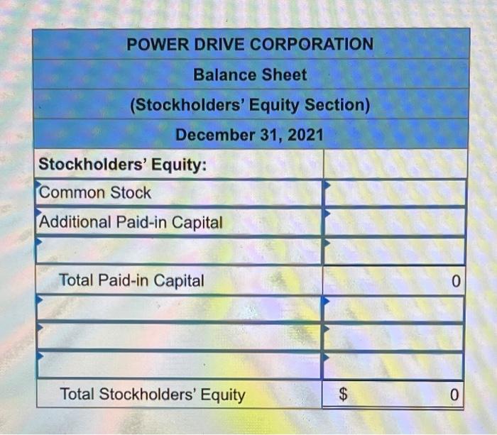 March May June Power Drive Corporation Designs And Produces A Line Of Golf Equipment And Golf Apparel Power Drive Has 1 2