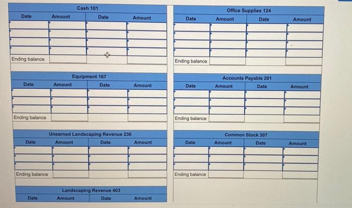 For Each Transaction 1 Analyze The Transaction Using The Accounting Equation 2 Record The Transaction In Journal En 3