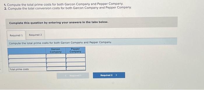 Required Information The Following Information Applies To The Questions Displayed Below The Following Data Is Provided 6