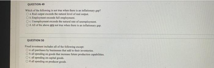 Question 46 If The Overall Unemployment Rate Is Percent It Is Likely That O Alt Is Greater Than 8 Percent For Teenagers 2