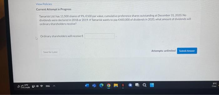 View Policies Current Attempt In Progress On January 1 2020 The Equity Section Of Swifty Stores Shows Share Capital Or 5